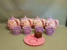 Vtg Fisher Price Fun w Play Food for Little Tikes Laugh  Learn Teapot Lot