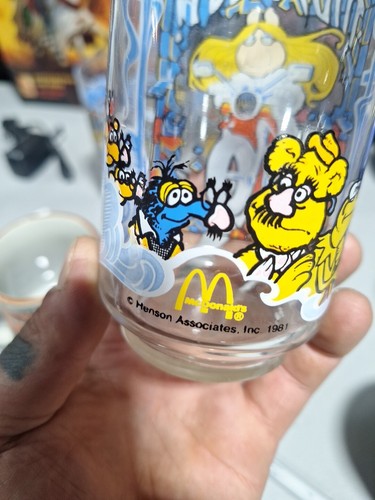 🫧MINTY🫧 1981 Miss Piggy The Great Muppet Caper Coleccionistas Taza de vidrio McDonald’s - Imagen 4 de 8