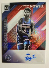 Jaylen Nowell 2019-20 Optic Choice 'Signature Series' Red Mojo Rookie RC Auto
