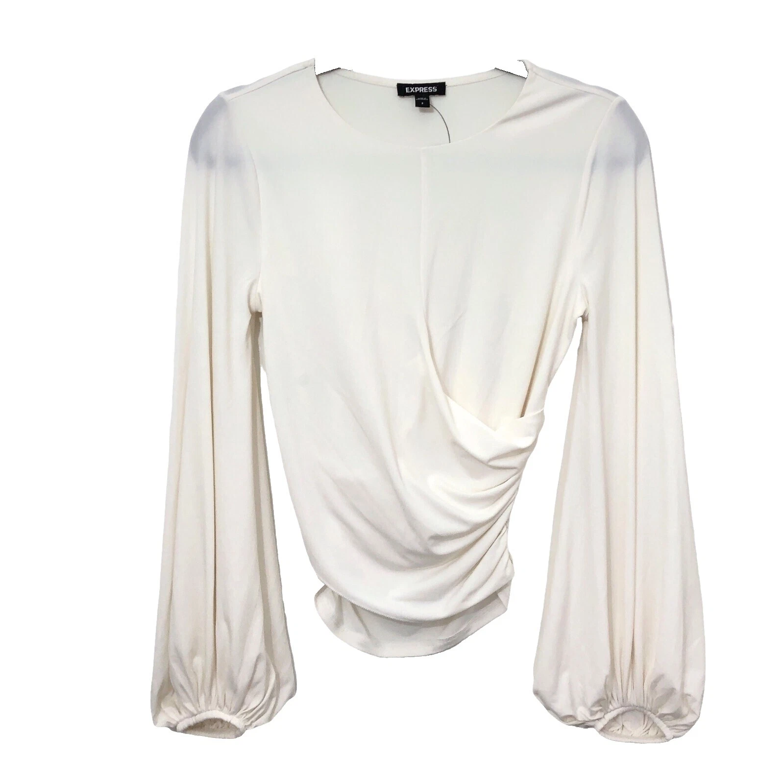 Blanco Tops para mujer Poliéster Express