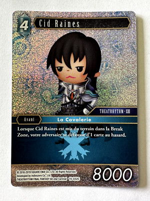 Final Fantasy Karte - FFTCG - Cid Raines - Foil / Holo - 15-032C