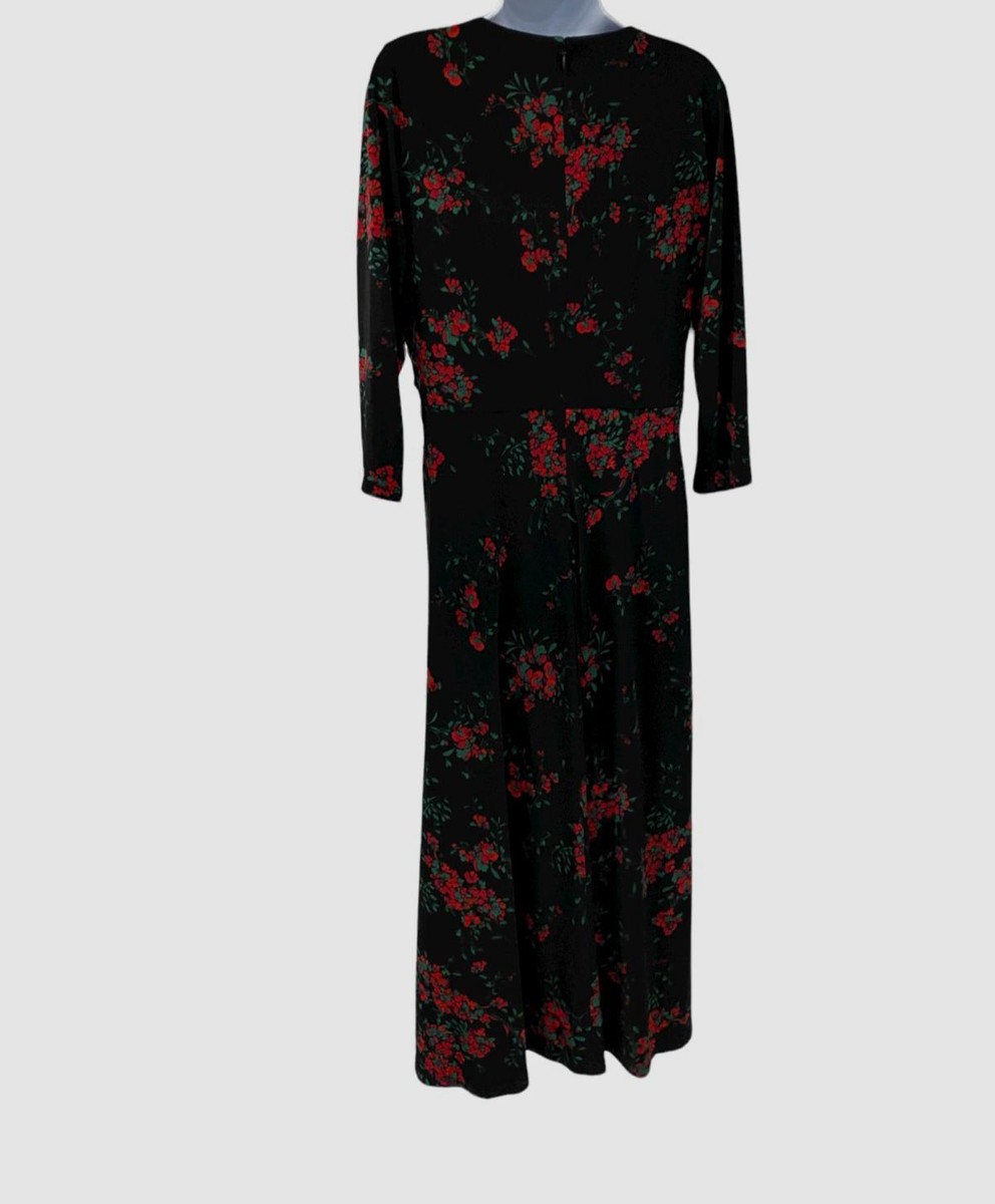RALPH LAUREN floral print ワンピース サイズ0から Lauren Ralph Lauren Women A-Line Long Dress Short Sleeve
