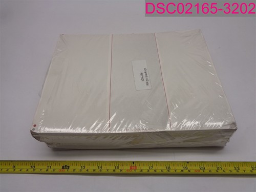 Rough Edges; 500 Sheets- LM832 Laser/Injet Blank Check Paper, Middle Format - Picture 2 of 7
