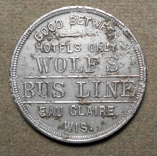 B544 Atwood-Coffee WI 180E. Eau Claire, Wolf’s Bus Line, Good Between Hotels Onl - Picture 2 of 2
