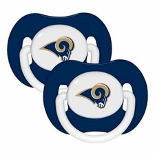 Los Angeles Rams 2 Pack Pacifiers