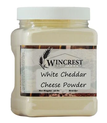 WINCREST BULK FOODS White Cheddar Cheese Powder - 1 Lb Tub - Free Expedited Shipping!