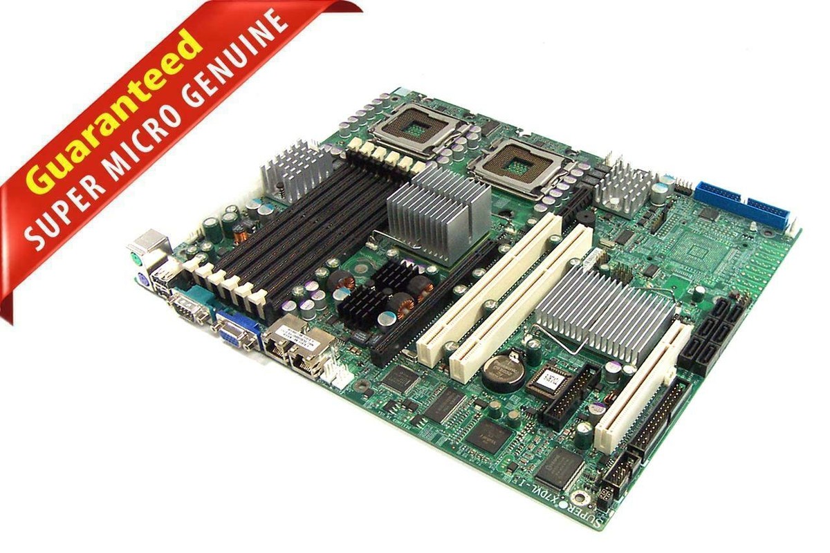 New Supermicro X7DVL-i Motherboard ATX Dual Intel 5000V Xeon