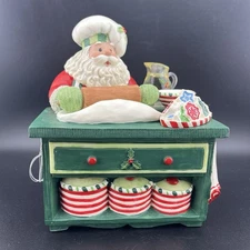 Fitz and Floyd’s Santa’s Musical Kitchen – Music Box