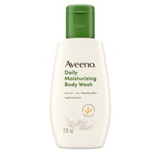 Aveeno Daily Moisturizing Body Wash, Lightly Scented, 2 fl. oz