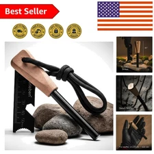 15,000 Strikes Zünden Fire Starter: Waterproof Camping Essential with Lanyard