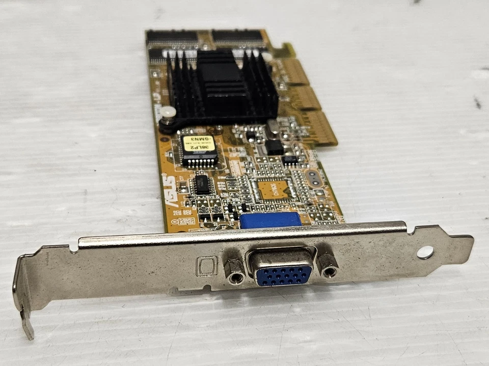 NVIDIA Riva TNT2 M64, 32MB SD-RAM AGP 2x/4x, Asus V3800M-LP, WORKING - Image 2 of 4