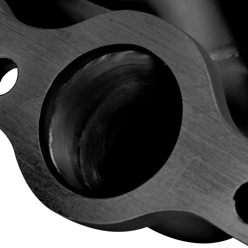 For Chevy Silverado 1500 02-13 Exhaust Headers Mild Steel Black Painted Short Foto 3 de 4