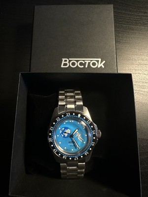 Vostok Amphibia Cosmodiver 14031G Russische Uhr