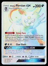 Alolan Persian GX 257/236 Rainbow Rare Cosmic Eclipse Pokemon Near Mint on eBay