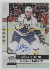 2017 O-Pee-Chee Platinum Rookie Autos Rainbow Vladislav Kamenev #R-VK Auto f7r