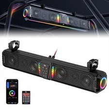 KEMIMOTO Midnight 80 Soundbar RGB ATV UTV Sound Bar For Can AM Polaris Marine