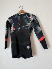 Rip Curl G-Bomb 1mm Long Sleeve Springsuit  Wetsuit Cheeky Bottoms NWOT Size 4