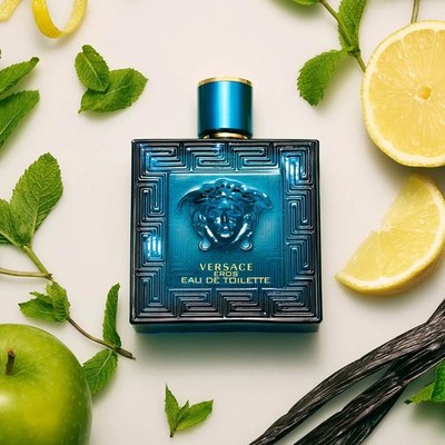 Versace Eros by Gianni Versace 100 ml 3.4 oz EDT Cologne Spray for Men NEW