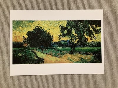 1 Postkarte, Le Chateau d Auvers, Das Schloss von Auvers, Vincent van Gogh, Neu