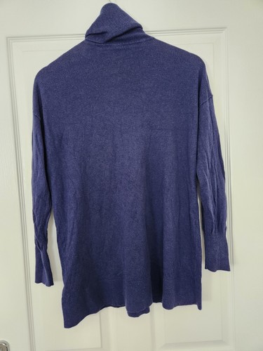 Seraphine cobalt blue maternity & nursing jumper size XS fits size 10 - Picture 4 of 6