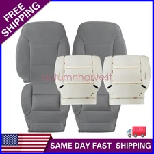 For 2014-2025 Chevy Silverado Front Bottom or Top Cover Gray / Foam Cushion