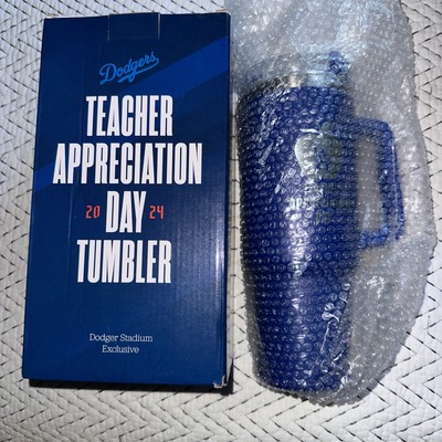 * * ALL NEW * * 2024 Los Angeles Dodgers Teachers Appreciation Tumbler SGA