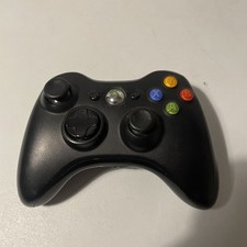 Microsoft Xbox 360 Wireless Controller – Black (Used) Official Tested Working