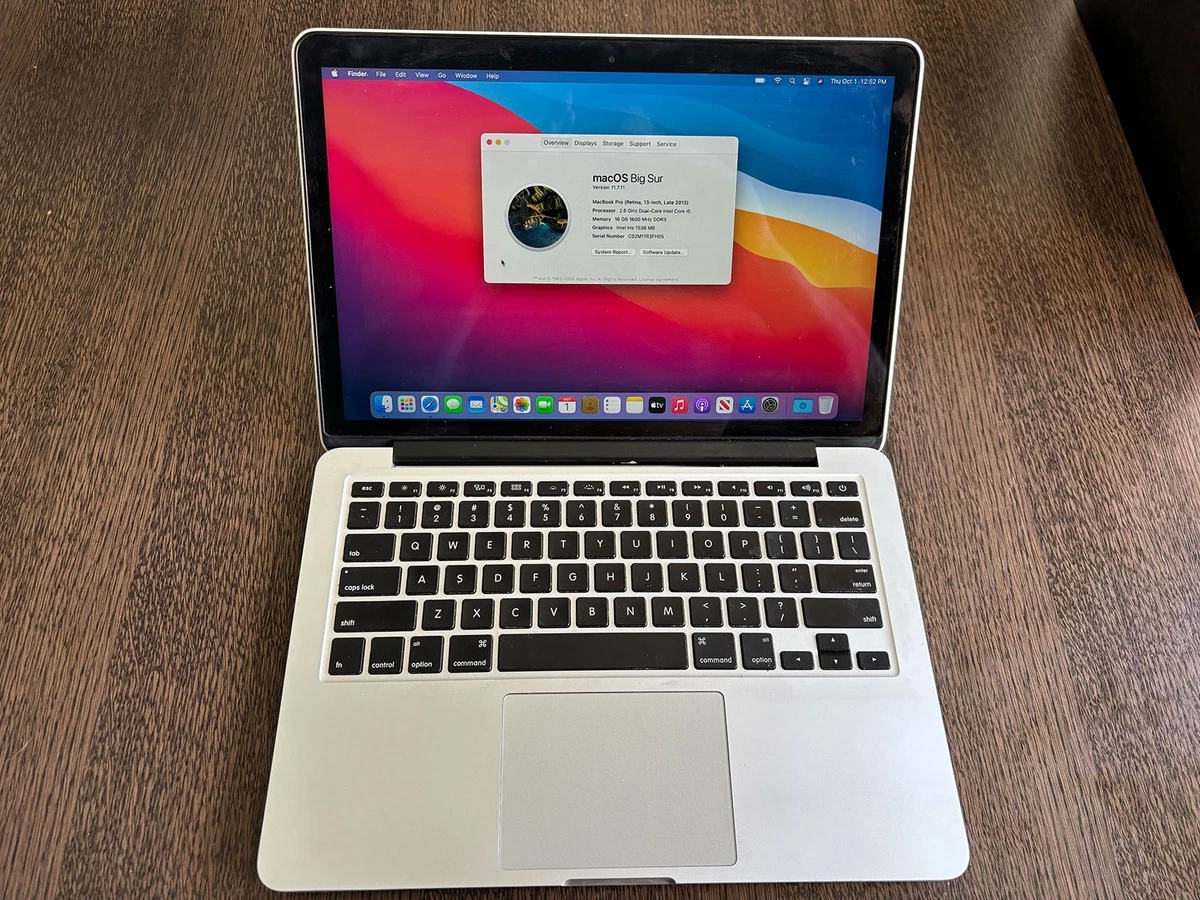 Apple MacBook Pro 128GB Laptops 2013 for sale | eBay