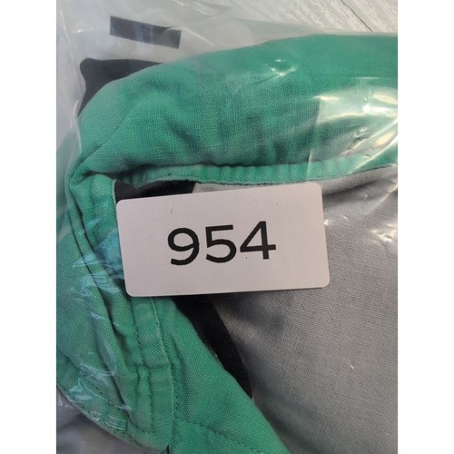Vintage 80s 90s Colorblock Windbreaker Jacket Men’s L Green Black Gray Zip Up - Picture 19 of 19
