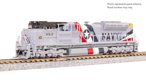 Pintura de fantasía Broadway Limited 9983 escala N US Navy SD70ACe #101 (analógica DC) | Condition: New