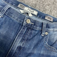 BKE Buckle Jeans Mens 36x31 Blue Stonewashed Denim Tyler Bootcut Leg Baggy Pants