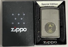 ZIPPO 2021 FOUNDER’S DAY JUNE 5, 1932 COMMEMORATIVE LIGHTER UNFIRED IN BOX d759