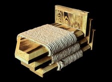 Stylish Cat Steps (3) | Platform | Ladder | Wood & Sisal | Handmade in the UK