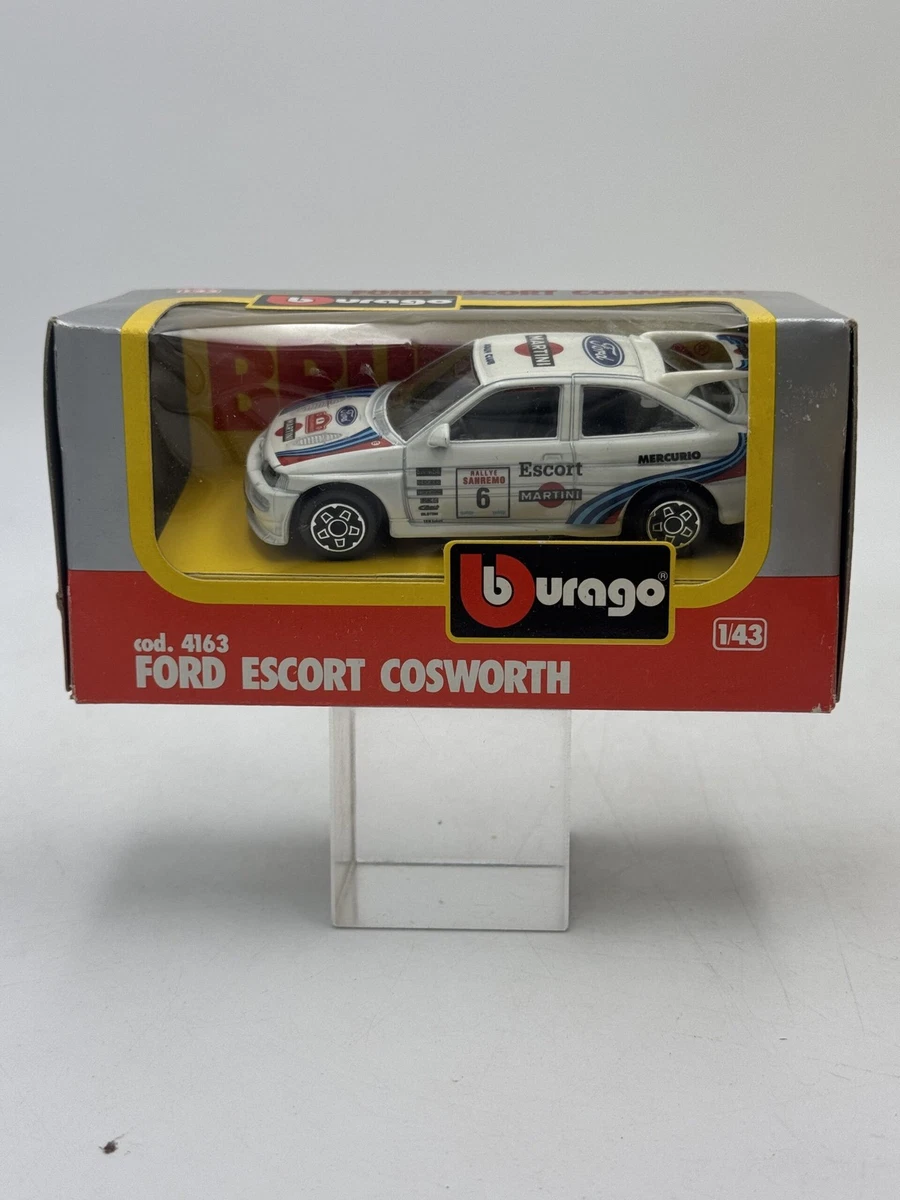 FORD ESCORT RS COSWORTH de 1993 argenté au 1/43 de Corgi Vanguards