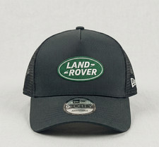 Land Rover Embroidered Logo 9forty Black Trucker Hat Adjustable Cap