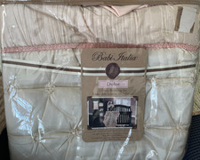 Babi Italia Dolce Luxury 7 piece Crib Set Cream and Soft Pink NEW