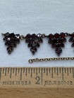 Bohemian Style Garnet And Gold Bracelet Broken Scrap Or Fix Up. — photo 2