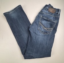 BKE Women's Aiden Dark Wash Mid Rise Bootcut Jean Size 28S Bootleg Coolmax