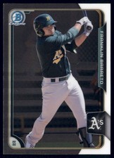 2015 Bowman Draft - Chrome Franklin Barreto #184 (RC)