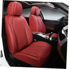 Car Seat Covers Full Set Leather Seat Covers For Carss 2 Pack Burgundy