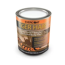 Fiberglass Reinforced Filler - Evercoat Tiger Hair, Long Fiber, 128 Fl Oz