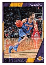 Jose Calderon Lakers 2016 NBA Hoops Panini #201