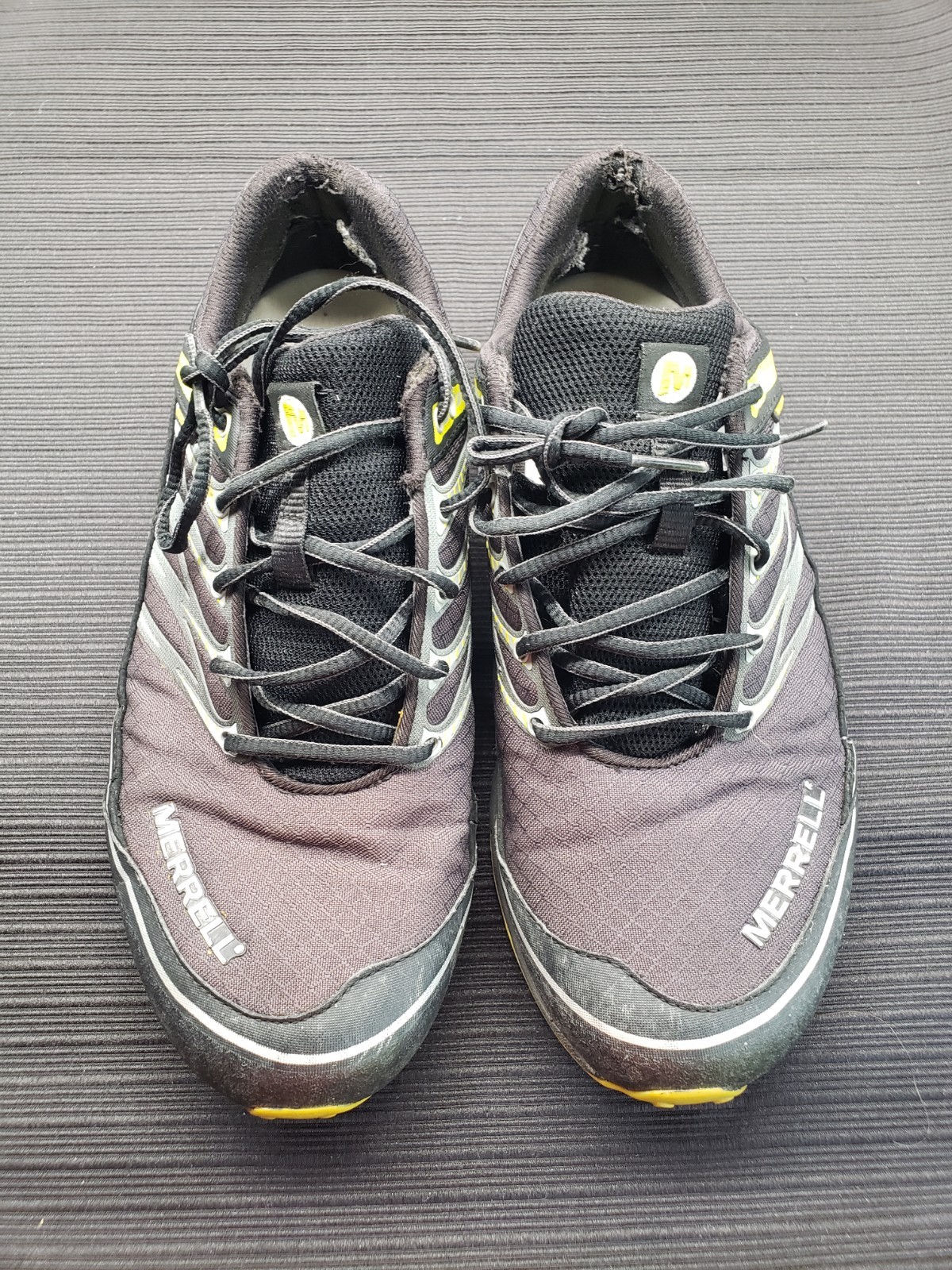 Merrell Scarpe Uomo Stringate Basse Impermeabili US 9 Nero **