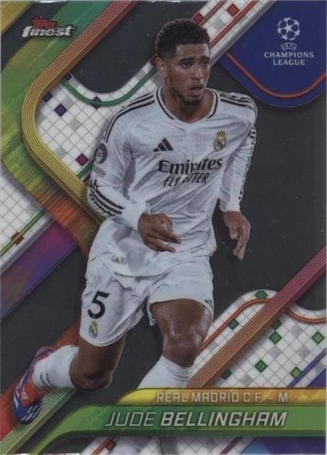 Jude Bellingham Red Refractor #/5 🔥 2025 Topps UEFA Club