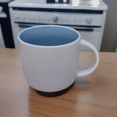 Maxwell & Williams ''TINT'' Minimalistischer Weiß & Hellblau Kaffee-/Teetasse