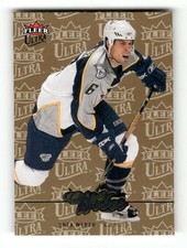2007-08 Fleer Ultra Gold Medallion parallel 1 Shea Weber BXCP42