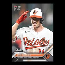 Jordan Westburg - 2023 MLB Topps Now Card 500 - Print Run: 2239