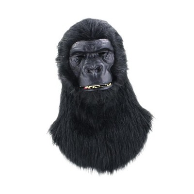 Tier Halloween Kostüm Urlaub Bar Dress up Rollenspiel Gorillas Kopf Maske