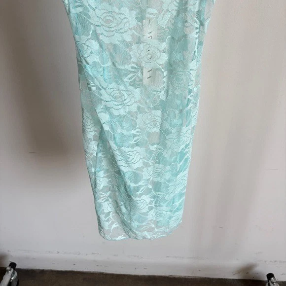 Nuevo con etiquetas Vestido sin Mangas Indah “Georgia” de Encaje Transparente en Milu Talla Mediana Foto 3 de 4