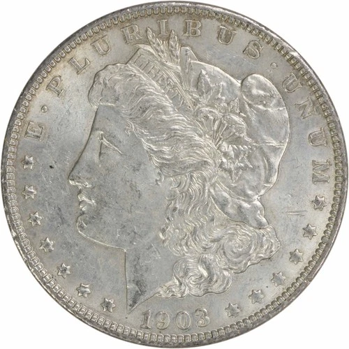 1903 Morgan Silver Dollar AU Slider Uncertified #463